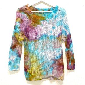 Old Navy Hand Dyed Tie Dye Sweater